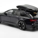 Audi RS6 C8 Avant Mythos Čierna S Karbónovou Strechou Ázijská Edícia GT Spirit 1:18