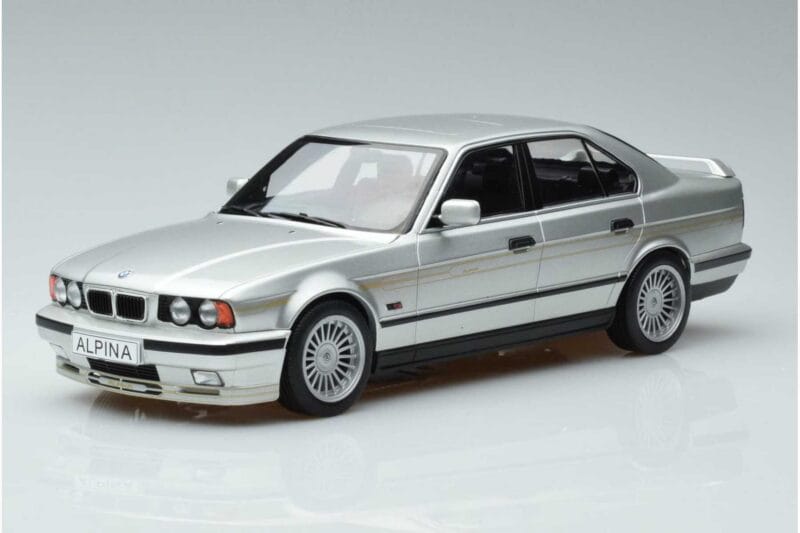 BMW Alpina B10 4.6 E34 Strieborná MCG 1:18