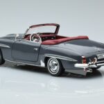 Mercedes 190 SL W121 Roadster Sivý Norev 1:18