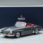 Mercedes 190 SL W121 Roadster Sivý Norev 1:18