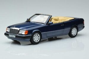 Mercedes 300 CE-24 A124 Kabriolet Nautical Blue Limitovaná Edícia Norev 1:18