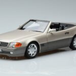 Mercedes 500 SL R129 Dymovo Strieborné Norev 1:18