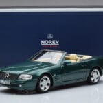 Mercedes SL500 R129 Zelená Metalíza Norev 1:18