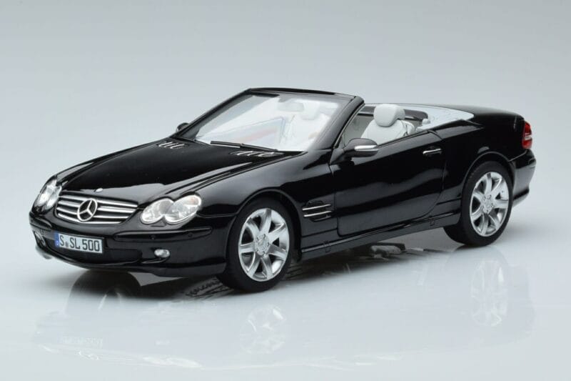 Mercedes SL500 R230 Čierny Norev 1:18