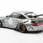 Porsche 911 993 RWB Silver Phantom Ázijská Edícia GT Spirit 1:18