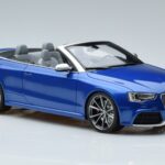 Audi Audi RS5 B8 Kabriolet Modrý GT Spirit 1:18 1:18 Živica