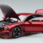 Bentley Bentley Continental GT Bonbónová Červená Norev 1:18 1:18 Kov