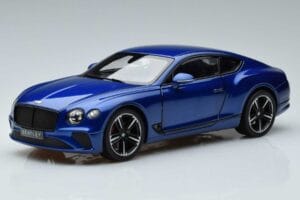Bentley Continental GT Kupé Sequin Modrý Norev 1:18
