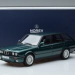 BMW BMW 325i E30 Touring Zelený Metalický Norev 1:18 1:18 Kov