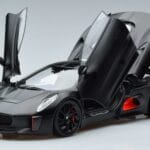 Jaguar Jaguar C-X75 Kupé Čierny Almost Real 1:18 1:18 Kov