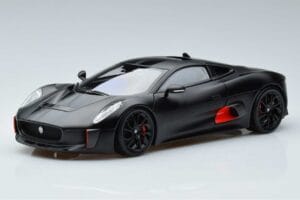 Jaguar C-X75 Kupé Čierny Almost Real 1:18