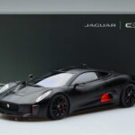 Jaguar Jaguar C-X75 Kupé Čierny Almost Real 1:18 1:18 Kov