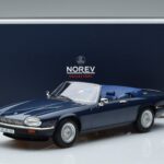 Jaguar Jaguar XJS V12 Kabriolet Modrý Metalíza Limitovaná Edícia Norev 1:18 1:18 Kov