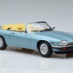 Jaguar Jaguar XJS V12 Kabriolet Svetlo Modrý Metalíza Norev 1:18 1:18 Kov