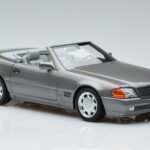 Mercedes Mercedes 500 SL R129 Sivý Metalický Norev 1:18 1:18 Kov