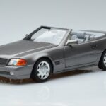 Mercedes Mercedes 500 SL R129 Sivý Metalický Norev 1:18 1:18 Kov