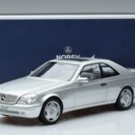 Mercedes Mercedes CL600 C140 Strieborná Metalická Norev 1:18 1:18 Kov