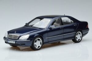 Mercedes AMG S55 W220 Sedan Modrý Norev 1:18