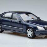 Mercedes Mercedes AMG S55 W220 Sedan Modrý Norev 1:18 1:18 Kov