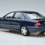 Mercedes Mercedes AMG S55 W220 Sedan Modrý Norev 1:18 1:18 Kov