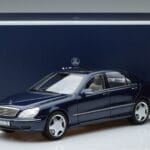 Mercedes Mercedes AMG S55 W220 Sedan Modrý Norev 1:18 1:18 Kov