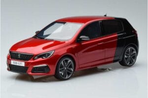 Peugeot 308 T9 GTI Červený Otto 1:18