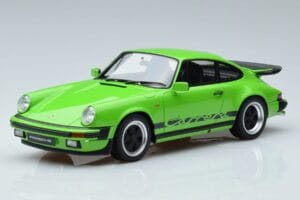 Porsche 911 3.2 Carrera Kupé Limetkovo Zelený GT Spirit 1:18