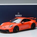 Porsche Porsche 911 992 GT3 Coupe Oranžový Norev 1:18 1:18 Kov