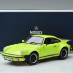 Porsche Porsche 911 930 Turbo 3.0 Svetlo Zelená Norev 1:18 1:18 Kov