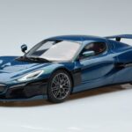 Rimac Rimac Nevera Kupé Modrý GT Spirit 1:18 1:18 Živica
