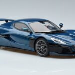 Rimac Rimac Nevera Kupé Modrý GT Spirit 1:18 1:18 Živica