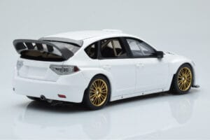 Subaru Impreza WRX STI R205 S Upravenými Dielmi Biely Otto 1:18 OT1037 Živica – obrázok 2 z 6
