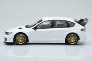 Subaru Impreza WRX STI R205 S Upravenými Dielmi Biely Otto 1:18 OT1037 Živica – obrázok 3 z 6