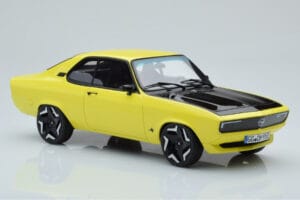 Opel Manta GSE Elektromod Žltý Otto 1:18 OT434 Živica – obrázok 4 z 6
