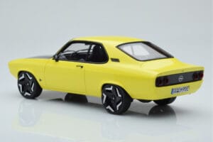 Opel Manta GSE Elektromod Žltý Otto 1:18 OT434 Živica – obrázok 5 z 6
