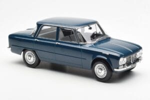 Alfa Romeo Giulia TI Petrolejová Modrá Norev 1:18 187971 Kov – obrázok 4 z 6
