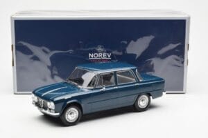 Alfa Romeo Giulia TI Petrolejová Modrá Norev 1:18 187971 Kov – obrázok 6 z 6