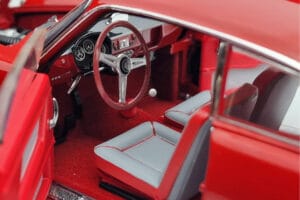 Alfa Romeo Giulietta SV #120 Mille Miglia 1956 Kyosho 1:18 08957A Kov – obrázok 7 z 9