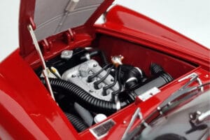 Alfa Romeo Giulietta SV #120 Mille Miglia 1956 Kyosho 1:18 08957A Kov – obrázok 8 z 9