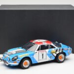Alpine A110 1600S #1 Nicolas / Vial Winner Tour de Corse 1973 Kyosho 1:18 08485A - image 8 of 8