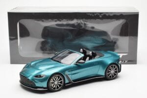 Aston Martin V12 Vantage Roadster Tayos Tyrkysový Zelený GT Spirit 1:18 GT445 Živica – obrázok 6 z 6
