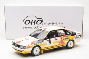 Audi 200 Quattro #4 W. Rohrl / C. Geistdorfer Rally Monte Carlo 1987 Otto 1:18 OT439 Kov – obrázok 6 z 6