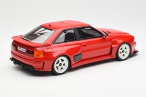 Audi 80 B4 Coupe Prior Design RS2 Červený Otto 1:18 OT1068 Živica – obrázok 2 z 6