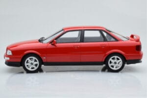 Audi 80 B4 Quattro Competition Laser Červený Otto 1:18 OT355 Živica – obrázok 3 z 6