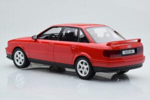 Audi 80 B4 Quattro Competition Laser Červený Otto 1:18 OT355 Živica – obrázok 5 z 6