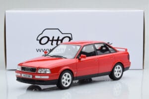 Audi 80 B4 Quattro Competition Laser Červený Otto 1:18 OT355 Živica – obrázok 6 z 6