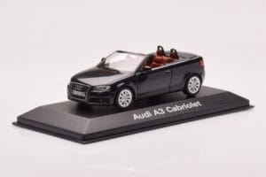 Audi A3 8P Kabriolet Čierny Minichamps 1:43 5010803333 Kov – obrázok 2 z 4