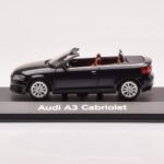 Audi A3 8P Kabriolet Čierny Minichamps 1:43