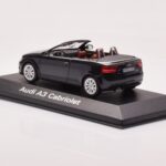 Audi A3 8P Kabriolet Čierny Minichamps 1:43 - image 3 of 4