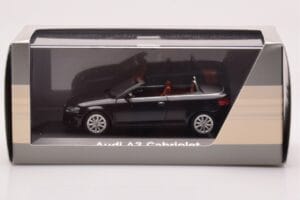 Audi A3 8P Kabriolet Čierny Minichamps 1:43 5010803333 Kov – obrázok 4 z 4